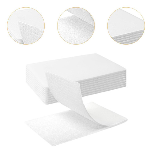 Fita De Montagem Na Parede 5cmx10cm Retangular 22 Unidades