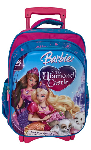 Mochila Morral Barbie Con Ruedas Silicona Das En Altorelieve