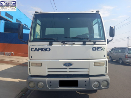 Imagem 2 de 15 de Ford Cargo 815 Baú Carga Seca - (2007)