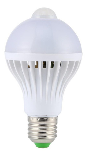 Lâmpada Bulbo Led C/sensor De Presença 12w Branco Frio