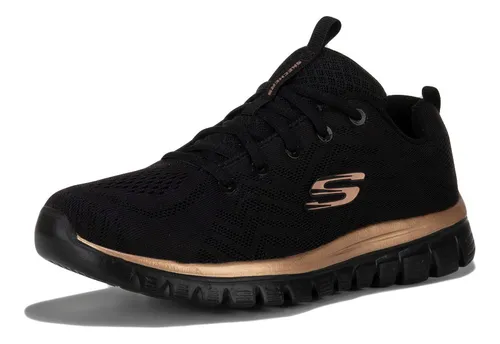 Tenis Skechers Graceful Mujer 12615bkrg | Cuotas sin interés