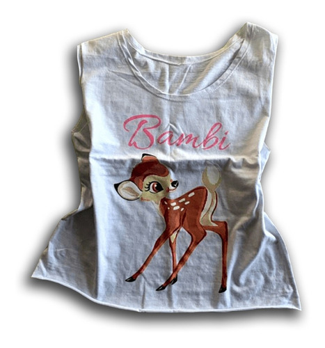 Musculosa Bambi Blanca Lupe Store