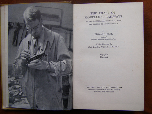 Libro, Manual De Modelismo, Trenes, Ilustrado (Usado)