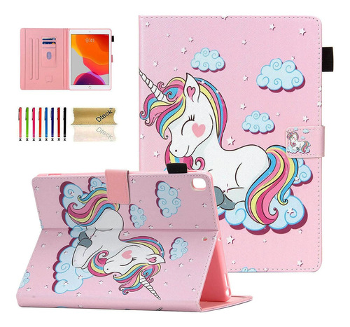 Dteck - Funda iPad Mini 2, 3, 4, 5 Unicorn