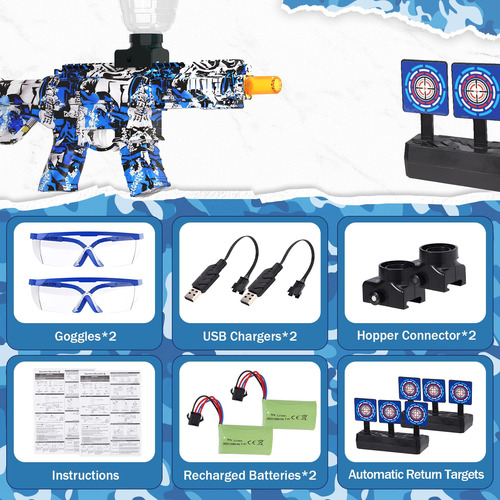 Juego De 2 Juguetes Eléctricos Para Salpicaduras Juegos De