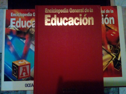 Enciclopedia General De La Educación, Editorial Océano Los 3