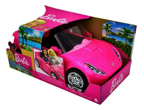 Barbie Carro Convertible Original Mattel Realista Disponible