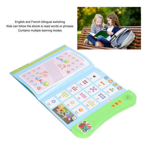 Libro Interactivo Para Niños Pequeños Francés Inglés Sonido