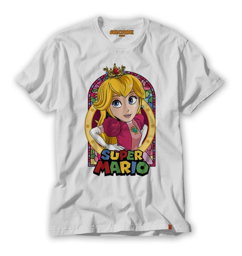 Camiseta Princesa Peach Super Mario O Filme B