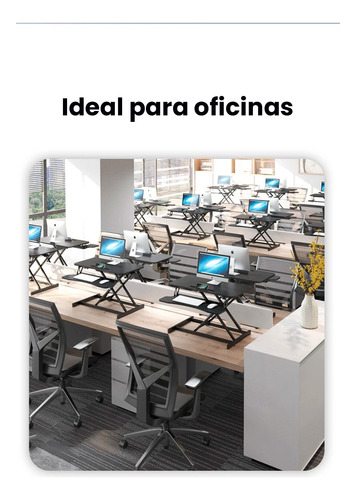 Organizador Para Mesa De Escritorio Elevable Haven D102