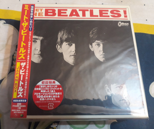 The Beatles Cd Japan Box Mccartney Lennon Harrison Starr