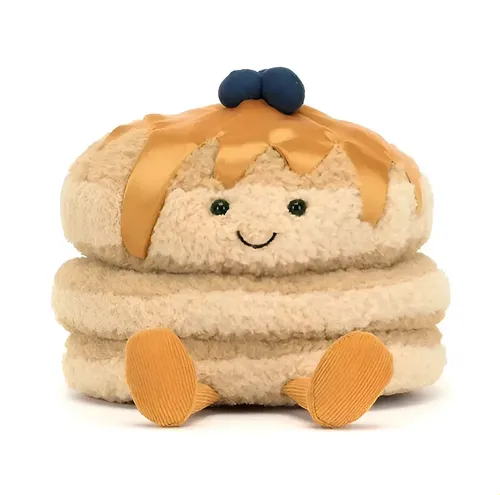 ジェリーキャット Amuseables Fran Pancakes 新品タグ付き Jelly Cat Amuseables Fran Pancakes Soft Plush Stuffed Toy Bi