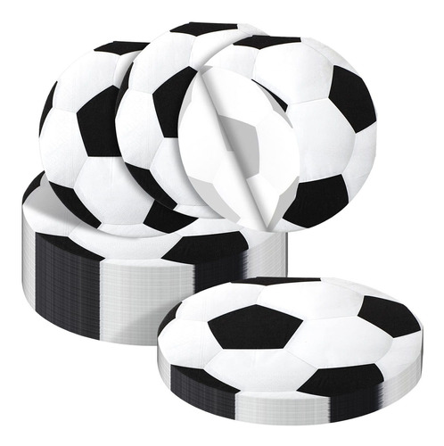 Servilletas De Fútbol Para Decoración De Fiesta De Fútbol, S