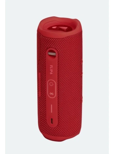 Parlante Flip 6 Portátil Con Bluetooth Waterproof Vip Rojo