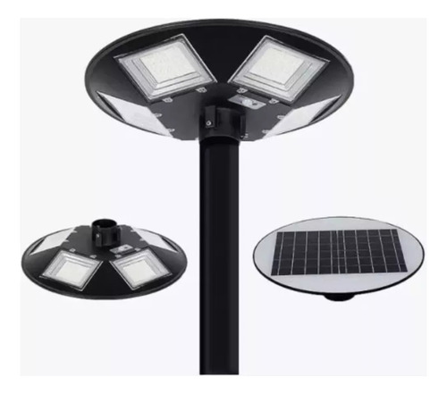 Foco Solar Tipo Poste 500w Con Sensor De Movimiento +control