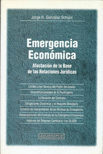 Emergencia Economica - Schiavi - Dyf