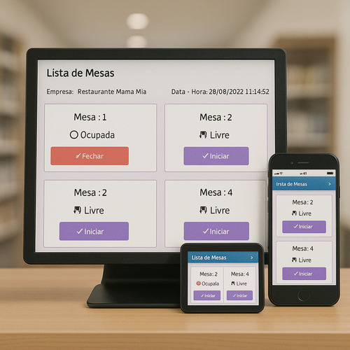 Sistema Restaurantes ,lanchonetes,pizzaria - Delphi Intraweb