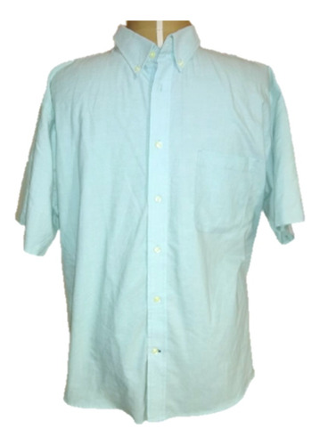 Camisa Fresca De Algodón Color Menta - Hombre - Talla 3xl