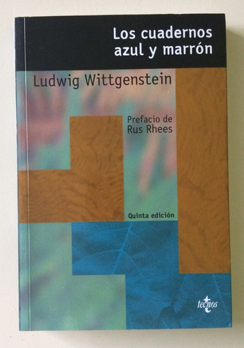 Los Cuadernos Azul Y Marrón. Ludwig Wittgenstein