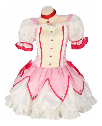 2024 Disfraz De Kaname Madoka Cos Para Niña Mágica