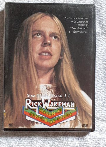 Dvd - Rick Wakeman - Viagem Ao Centro Da Terra.