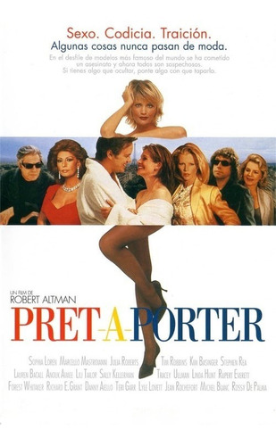 Pret A Porter -julia Robert-sofia Loren Película Cinehome