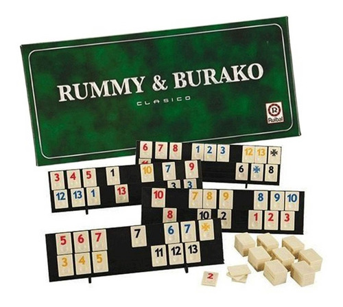 Rummy Burako Clasico Original Ruibal Full