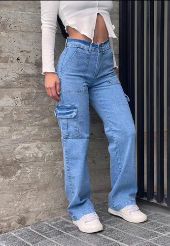 Jean con bolsillo al costado new arrivals