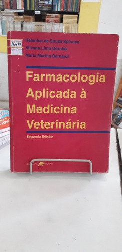 Farmacologia Aplicada A  Medicina  Veterinaria