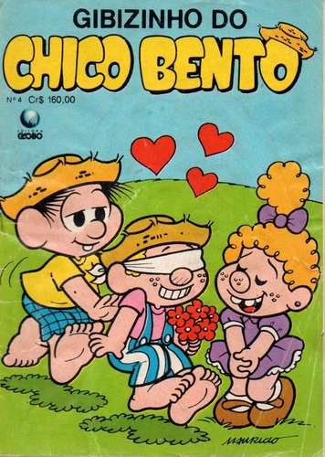 Imagem 2 de 2 de Lote Gibizinho Do Chico Bento 04 05 - Globo - Bonellihq F21