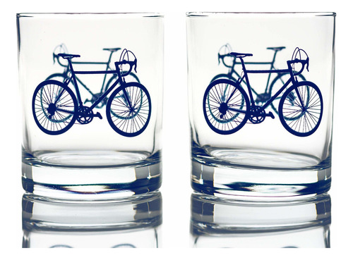  Vasos De Whisky Bicicleta Juego De 2  Juego De Regalo ...