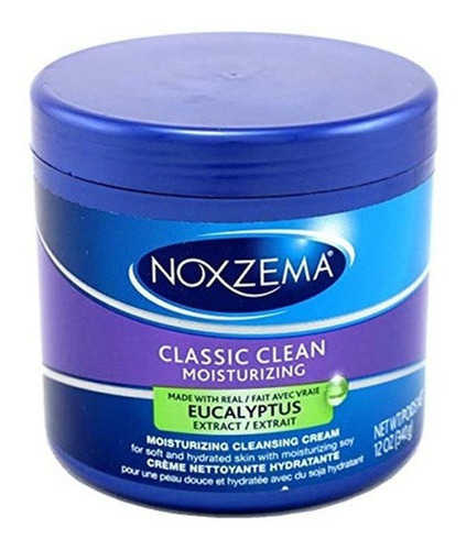 Noxzema Classic Clean Hidratante Crema 12oz Jar 2 Unidades