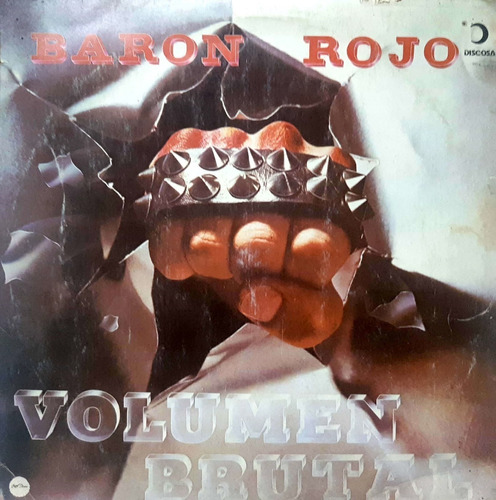 Vinilo Disco Baron Rojo Volumen Brutal Lp Leer Desc Todelec 