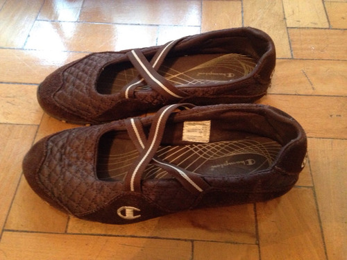 Tenis Champion Marron Super Confortable ! Tam 35