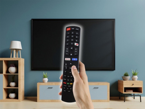 Imagen 3 de 10 de Control Remoto Hkpro Rc311s Smart Tv Netflix Youtube