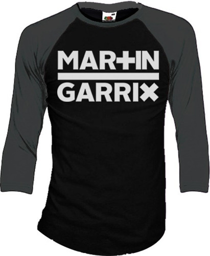 Martin Garrix Playeras Manga 3/4 Para Hombre Y Mujer D3