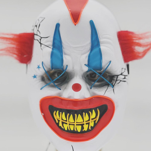Aplicável A Disfraz Led De Payaso Para Disfraces De Fiesta