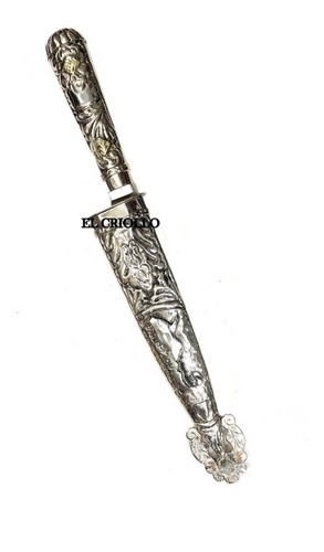 Imagen 2 de 4 de Cuchillo Miguel Nieto Gaucho Hoja Inox Alpaca Hoja De 13,5cm