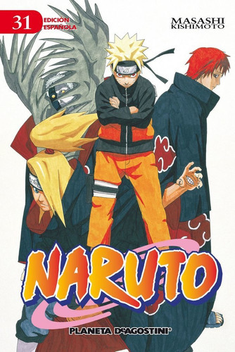 Naruto Nãâº 31/72, De Kishimoto, Masashi. Editorial Planeta Cómic, Tapa Blanda En Español