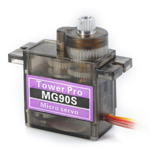 Pack 10pcs Mini Servo Motor 9g Engranaje Metálico Mg90s