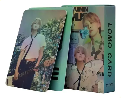 55 Cartões Fotográficos De Musa De Jimin (bts) | MercadoLivre