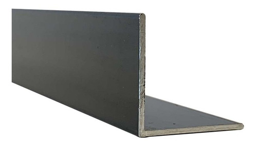 Perfil De Aluminio Angulo 25x25 Mm Negro - 6 Metros