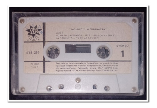 Cassette Pachuco Y La Cubanacan