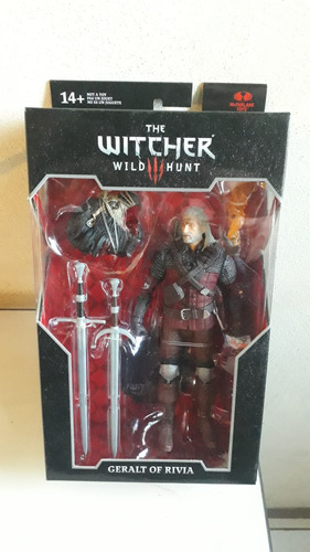 Figura The Witcher Geralt Of Rivia Mcfarlane Wild Hunt Serie (Usado)