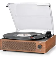 Comprar Tocadiscos Seasonlife Vintage Con Tocadiscos De Vinilo Con A