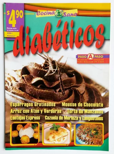 Revista Cocina Sana Diabéticos Recetas Ed Nueva Idea
