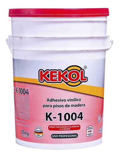 Adhesivo Vinilico Kekol K 1004 25 Kg Para Pisos