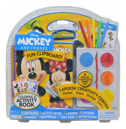 Set De Actividades Para Colorear Disney Mickey Mouse       