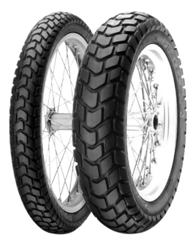 Par Pneu Mt60 Par 120/80-18 E 90/90-21 Pirelli Xre Tornado