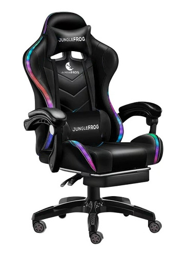 Silla De Escritorio Gamer Ergonómica, Luces, Sonido, Masajes